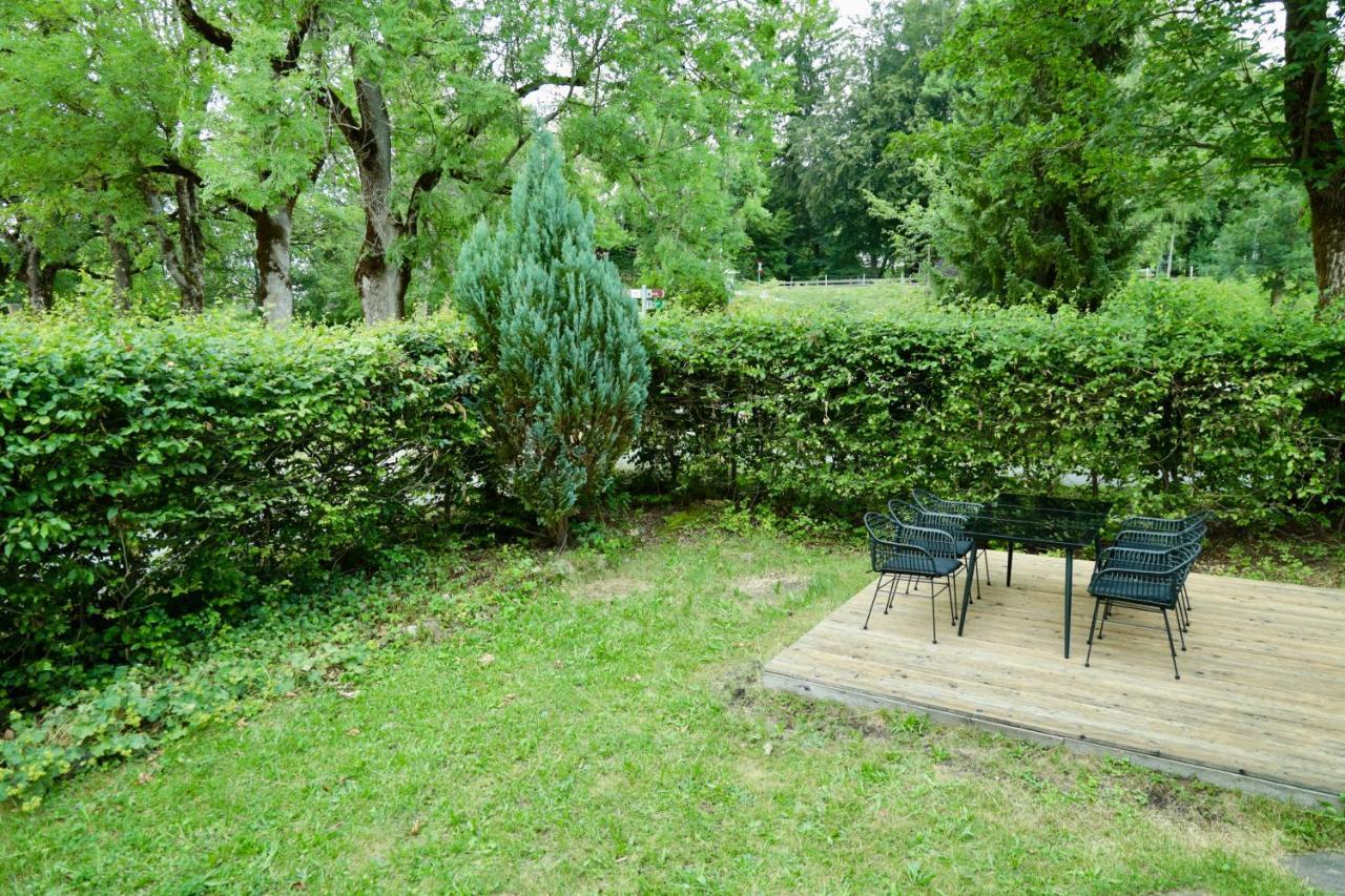 Ferienhaus Bergauszeit In Der Alten Post Nesselwang Exteriör bild